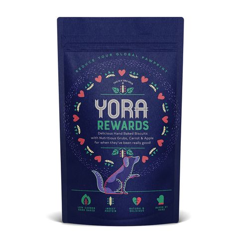 Yora Rewards Carrot &amp; Apple Hand Baked Biscuits for Dogs