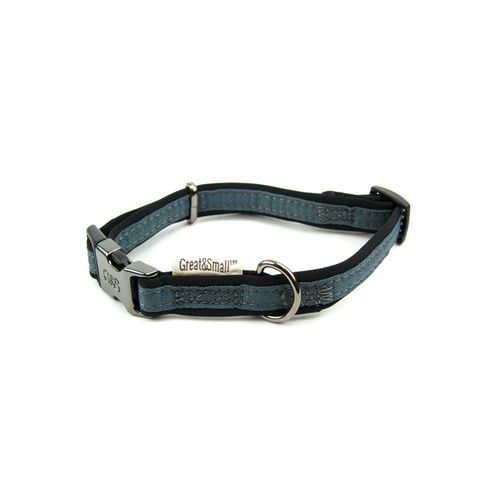 Great&amp;Small Active Neoprene Grey Collar
