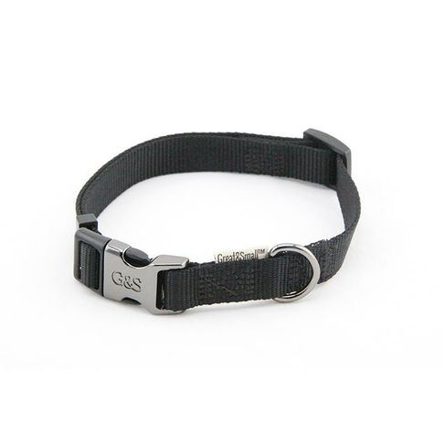 Great&amp;Small Classic Plain Black Collar