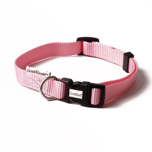 Great&amp;Small Classic Plain Pink Collar