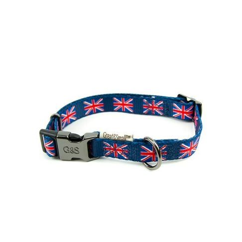 Great&amp;Small Penrose Union Jack Dog Collar