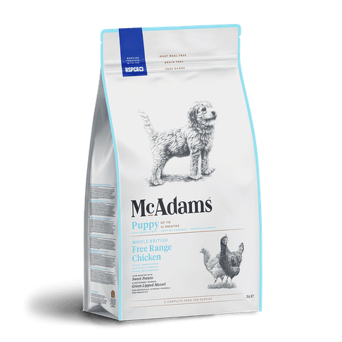 McAdams British Free Range Chicken Dry Puppy Food