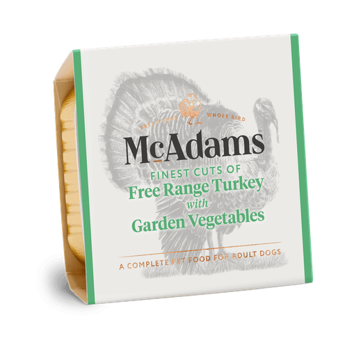 McAdams Free Range Turkey &amp; Garden Vegetables Wet Dog Food