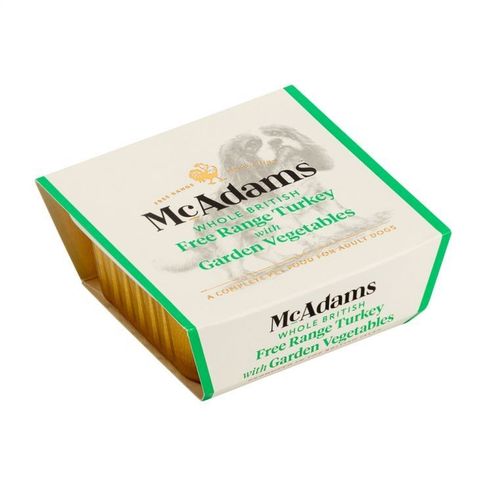 McAdams Free Range Turkey &amp; Garden Vegetables Wet Dog Food