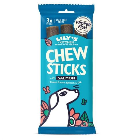 Lily's Kitchen Adult Dog Chew Sticks Salmon