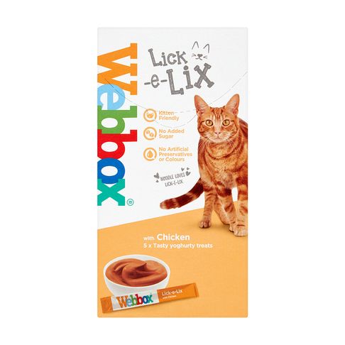 Webbox Lick-e-Lix Cat Treats Chicken