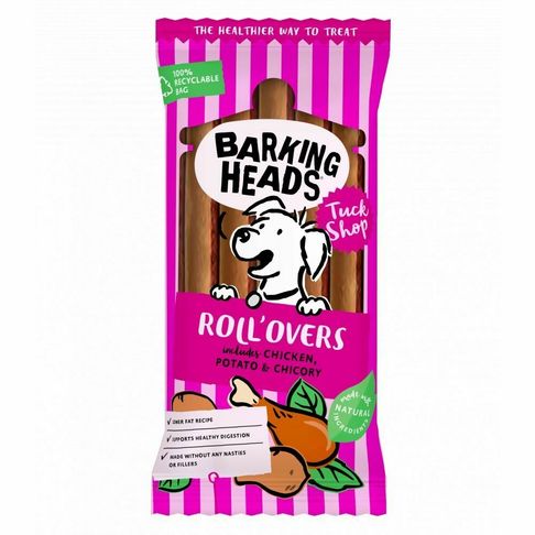 Barking Heads Roll Overs Treats 150g