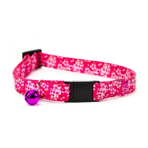 Great&amp;Small Blossom Pink Cat Collar