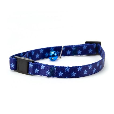 Great&amp;Small Blue Star Cat Collar