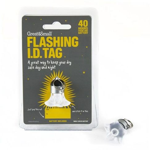 Great&amp;Small Flashing Flower Tag