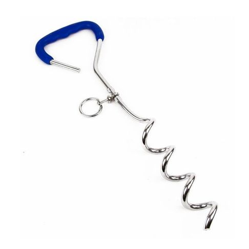 Great&amp;Small Spiral Stake For Tie Out Cable