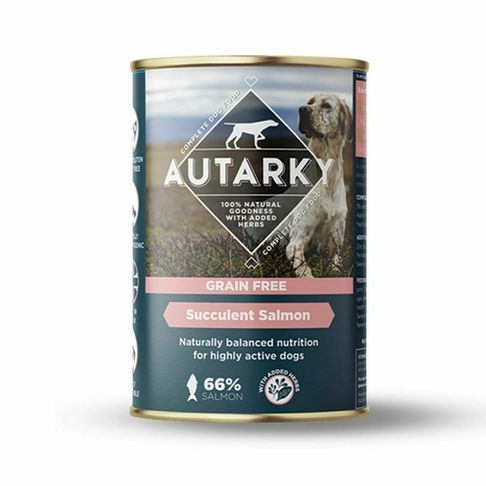 Autarky Adult Dog Grain Free Salmon Wet Dog Food 12 x 395g