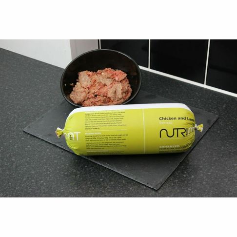 Nutriment Chicken &amp; Lamb Raw Dog Adult Chubb 1.4kg