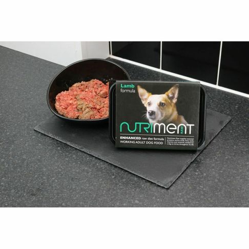 Nutriment Lamb Formula Raw Adult Dog Food 500g