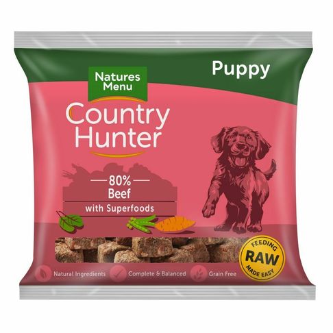 Country Hunter Nuggets Puppy Beef Food 1kg