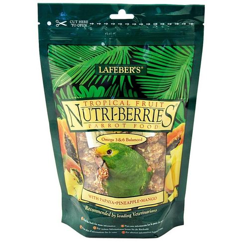 Lafeber's NutriBerries Tropical Fruit Parrot Food