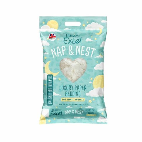 Burgess Excel Nap &amp; Nest Paper Bedding 750g