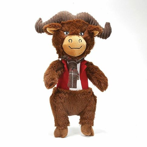 Happy Pet Dandy Dude Buffalo Dog Toy