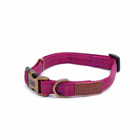 Great&amp;Small Orchid Pink Country Collar