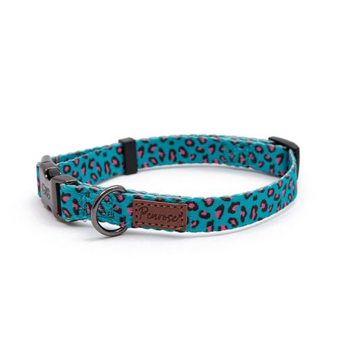 Great&amp;Small Penrose Leopard Pink Spot Collar