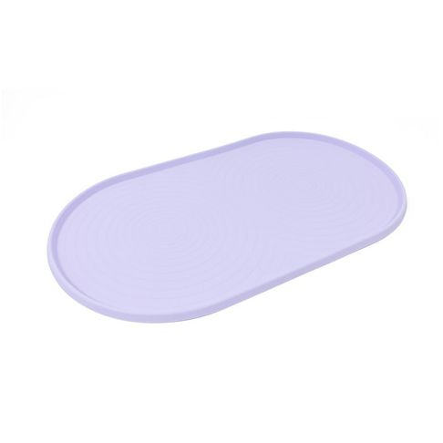 Great&amp;Small Penrose Lilac Oval Food Mat