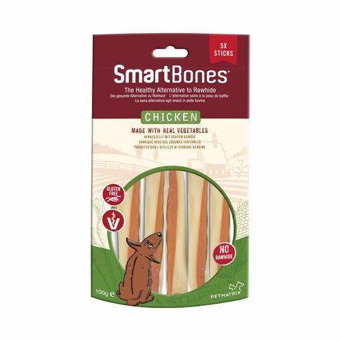SmartBones Smartsticks Chicken Treats Rawhide Alternative