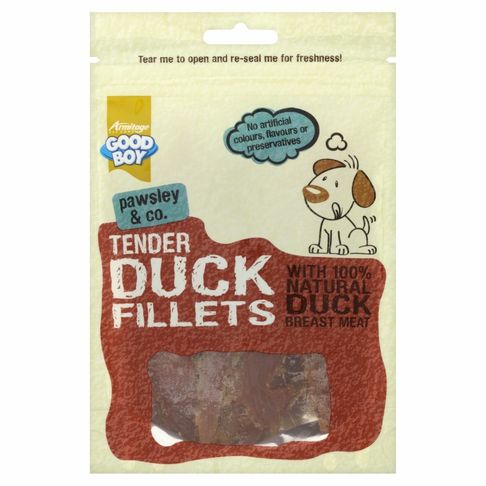 Good Boy Tender Duck Fillets Dog Treats 80g