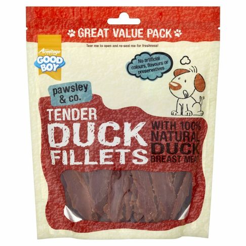 Good Boy Duck Fillets Value Pack Dog Treats 320g