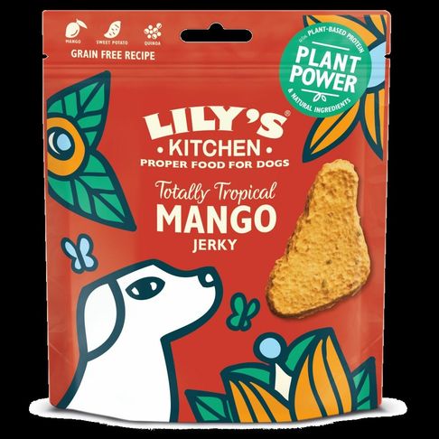 Lily's Kitchen Dog Totally Tropical Mango Jerky 70g
