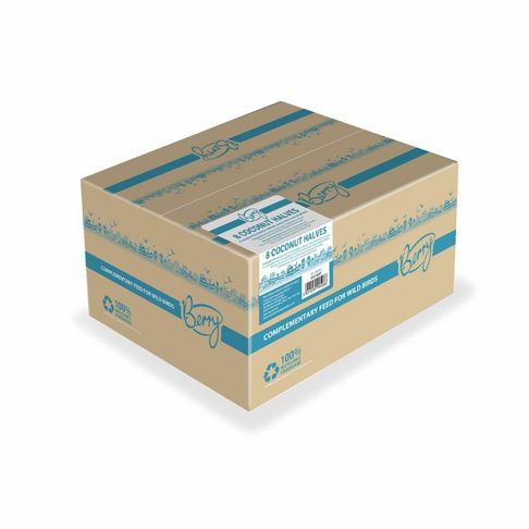 Berry Feeds - Box Of 8 Coconut Halves