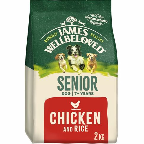 James Wellbeloved Dog Food Senior with Chicken and Rice 2kg