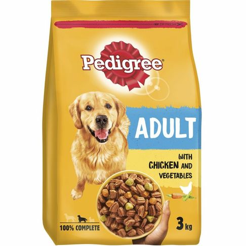 PEDIGREE Dog Complete Dry with Chicken and Vegetables 3kg