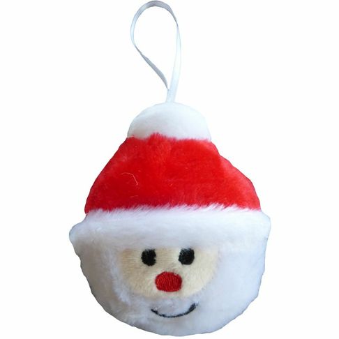 AniMate X Bauble Squeaky Santa