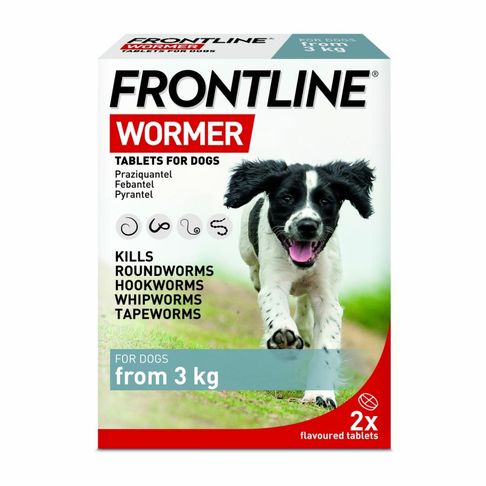 Frontline Dog Wormer 2 Tablets