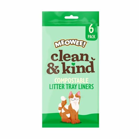 Good Boy Clean &amp; Kind Compostable Litter Tray Liners (6 Pack)