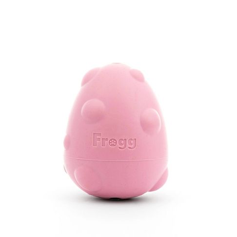 Frogg Egg Dog Toy Pink Small