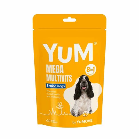 YuMove Mega Multivits 8in1 Senior Dog Pack of 30