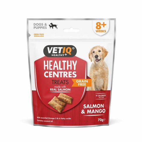VETIQ Healthy Centres Grain Free Salmon &amp; Mango Treats 70g