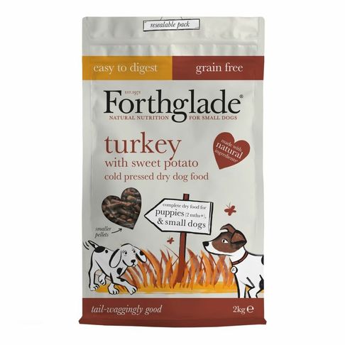 Forthglade Cold Pressed Small Dog Turkey 2kg