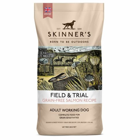 Skinner's Field and Trial Grain Free Dog Food Salmon and Sweet Potato 15g
