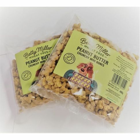 Betty Miller's Peanut Minis Dog Treats 400g