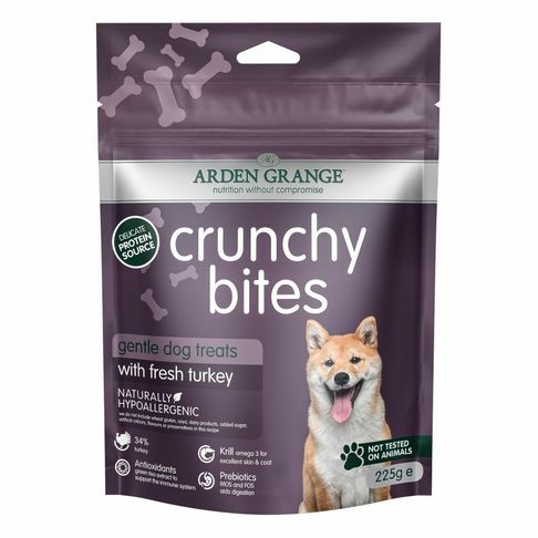 Arden Grange Crunchy Bites Turkey 225g
