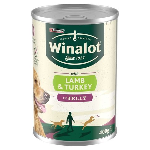 Winalot Lamb &amp; Turkey In Jelly Wet Dog Food