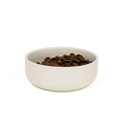 Great&amp;Small Penrose Cream Stoneware Pet Bowl