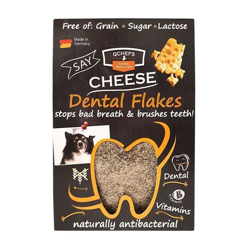 QChefs Dog Dental Flakes