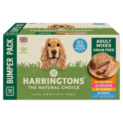 Harringtons Grain Free Mixed Wet Dog Food Bumper Pack