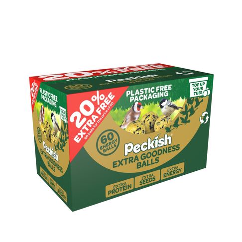 Peckish Extra Goodness Energy Balls (60 Pack)