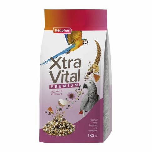 Beaphar XtraVital Parrot Complete Bird Food 1kg