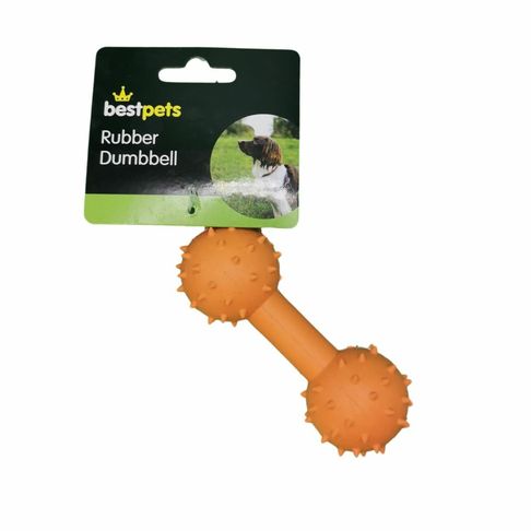 Bestpets Rubber Dumbbell