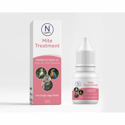 Ivermectin Mite Treatment Anti-Parasite Spot-On - Large Birds
